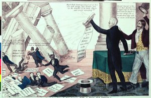 Ondergang van Moeder Bank, 1833 door Henry R. Robinson